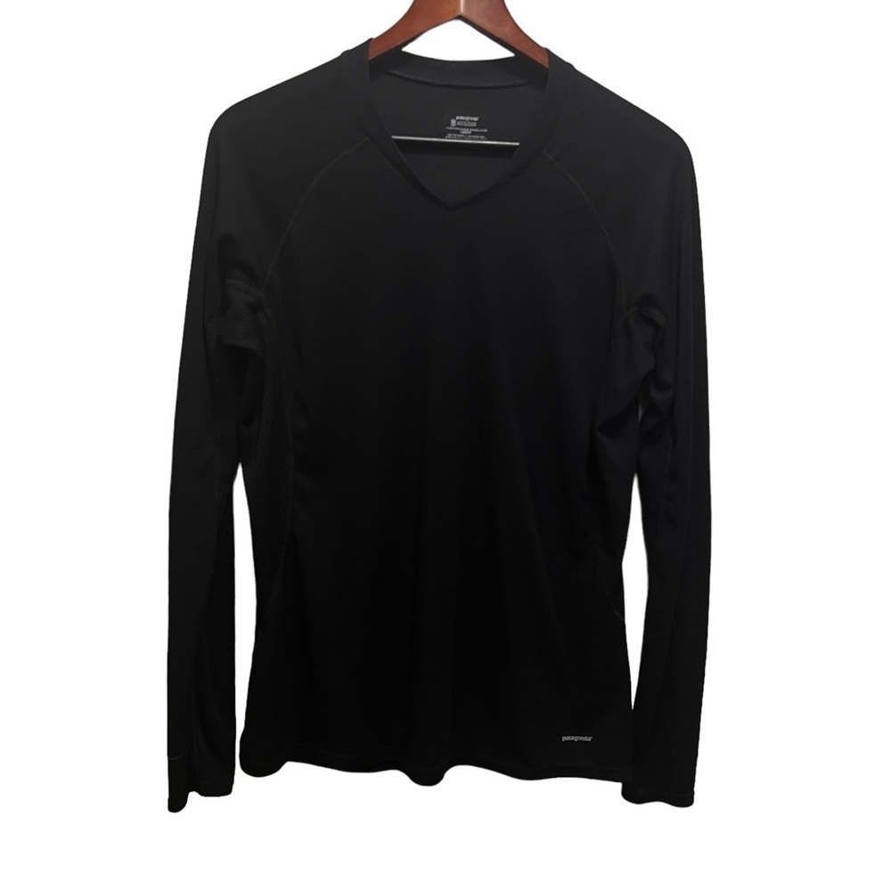 Patagonia Performance Base Layer Capilene Long Sleeve Vneck Size XL